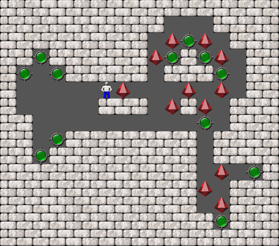 Сокобан More Bugs collections уровень 503
